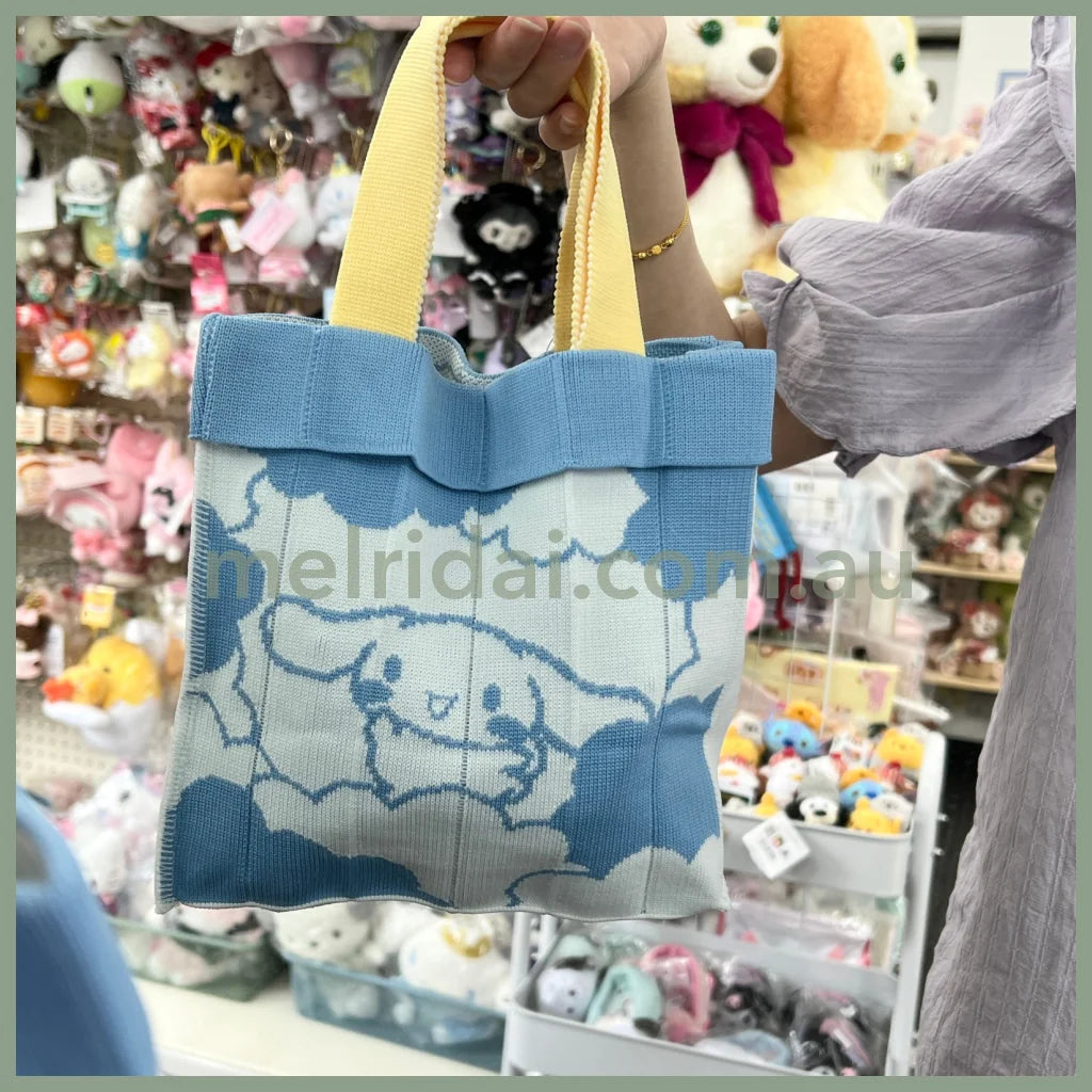 Made In Japanknt365 X Sanriocinnamoroll Limited Mini Tote Bag 20*20Cm //
