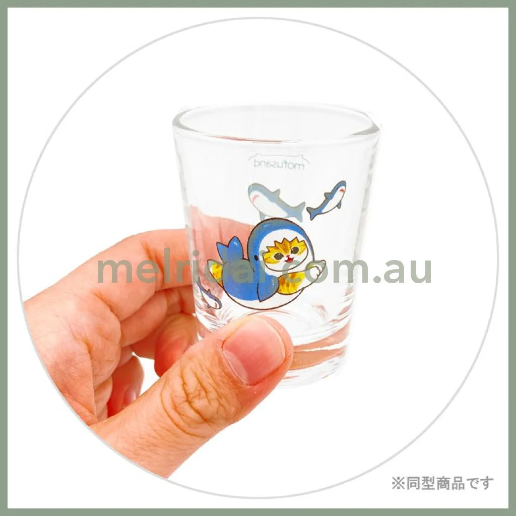 【Made In Japan】Mofusand | Mini Glass 50 X H65Mm 猫福 迷你玻璃杯/小酒杯/烧酒杯/清酒杯