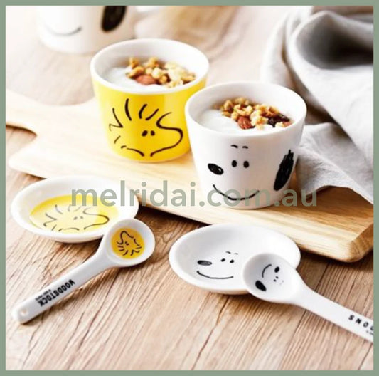 Made In Japanpeanutssnoopy Ceramics Spoon /