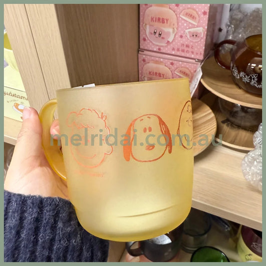 【Made in Japan】PEANUTS | Snoopy Clear Cup Mug 300ml (Yellow)
