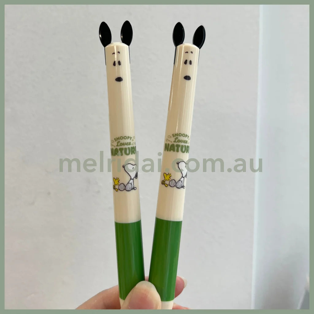 Made In Japanpeanuts | Snoopy Two Color Mimi Pen Mimi