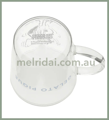 Made In Japanpeanuts X Gelato Piuquesnoopy Glass Mug