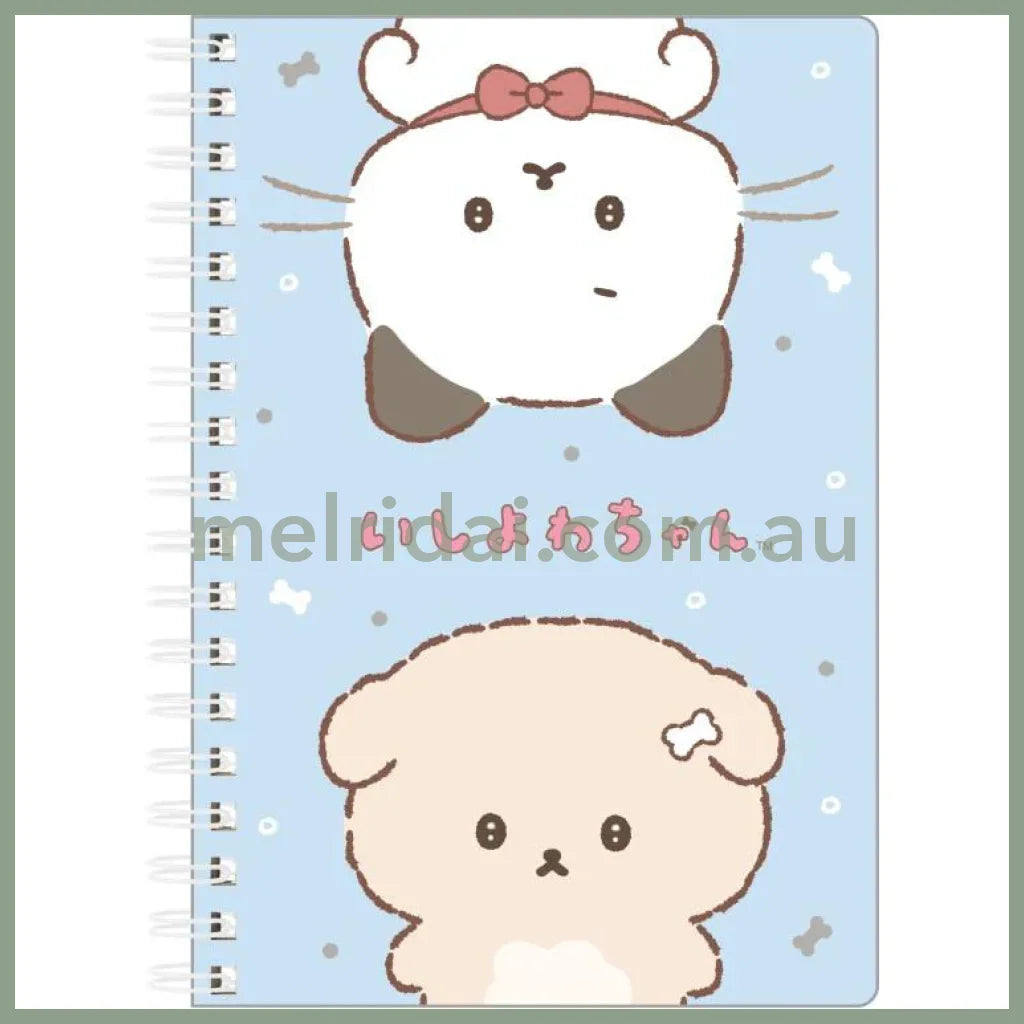 【Made in Japan】SAN-X | Notebook Ring Note 180 × 125mm (Ishiyowa-chan/Ishiyowachan Daily Life Friends)