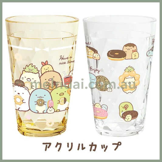 【Made In Japan】San - X | Sumikko Gurashi X Mister Donut Acrylic Tumbler 340Ml 角落生物