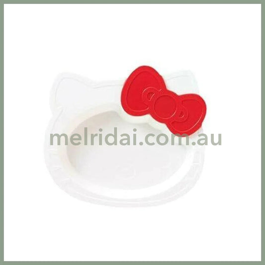 【Made In Japan】Sanrio | Silhouette Plate Hello Kitty 日本三丽鸥 凯蒂猫小盘子 耐温140度 可放微波炉/洗碗机/烤箱