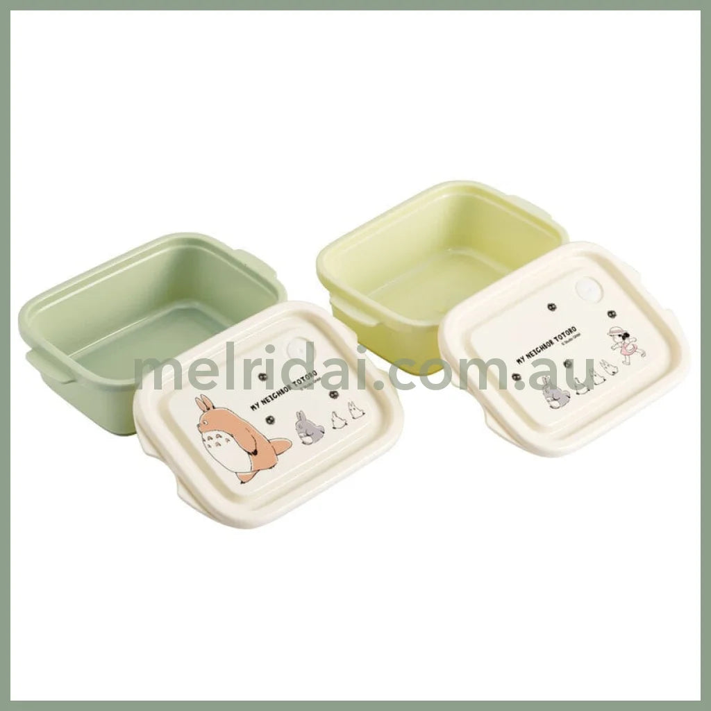 【Made In Japan】Studio Ghibli | My Neighbor Totoro Antibacterial Sealed Container Set M 2P