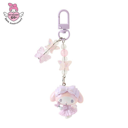 SANRIO | Fairy Keychain Phone Charm My Melody Butterfly Ver. W3.5 x H11 x D2 cm (My Melody 50th Anniversary)