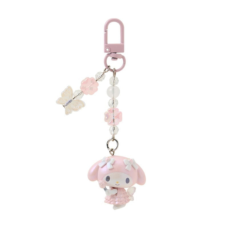 SANRIO | Fairy Keychain Phone Charm My Melody Strawberry Ver. W3.5 x H11 x D2 cm (My Melody 50th Anniversary)