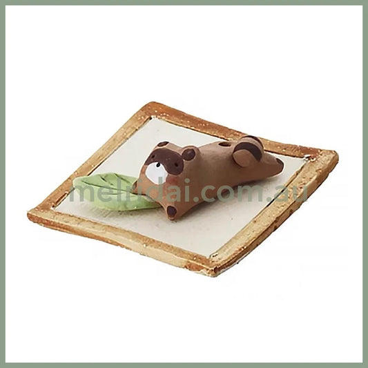 Matsumoto | Raccoon Incense Holder 日本 美浓烧 手作陶制香立