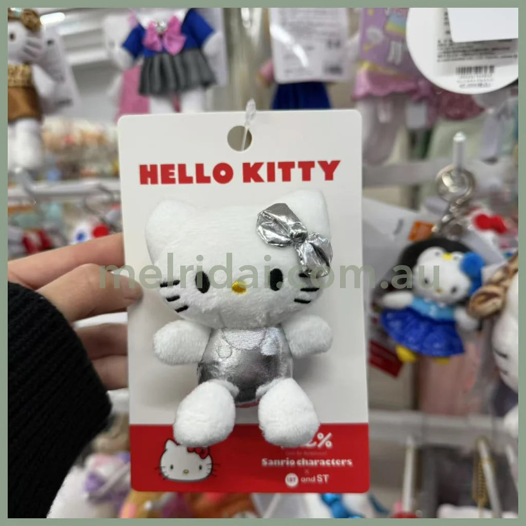 Me% x Hello Kitty | Smartphone Grip Phone Accessory (Standard Silver)