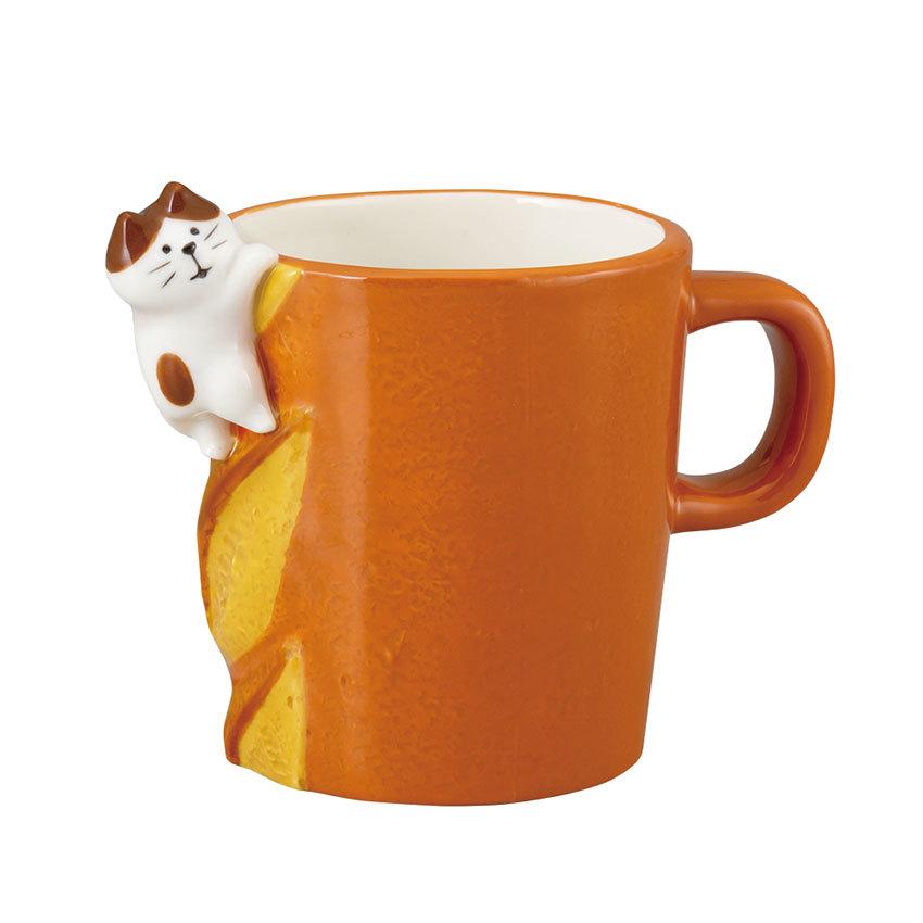 Decole | Concombre Bread Mug Baguette (Orange)
