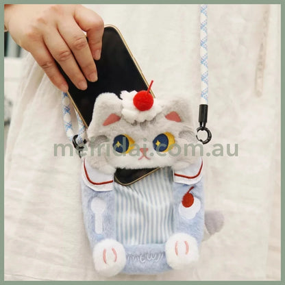 MEWJI♡ 卡包 & 手机包 银渐层