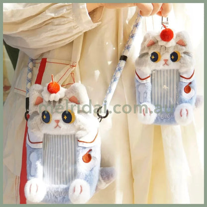 MEWJI♡ 卡包 & 手机包 银渐层