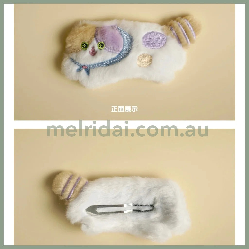 Mewji Cat Hair Clip Vol.4 Wh