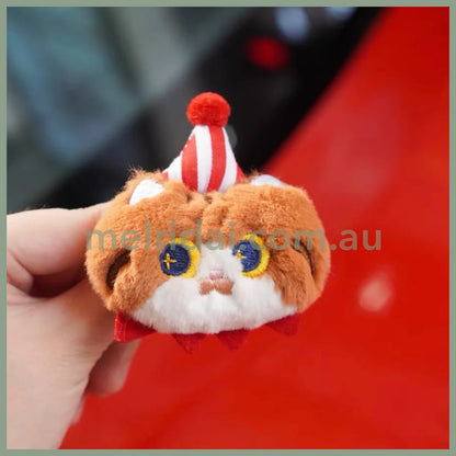 Mewji♡Cat Mascot Brooch 妙吉猫 毛绒猫咪造型胸针 配饰 Bn 狸花猫