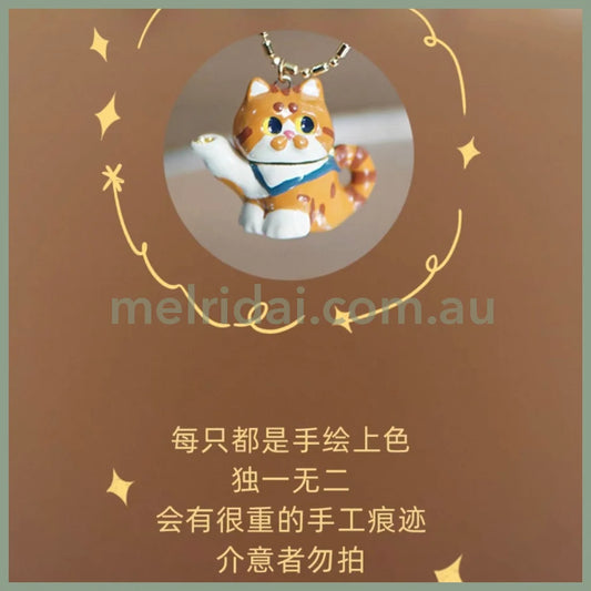 MEWJI♡ Cat Teapot Shape Necklace Set (OR)