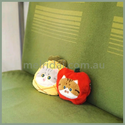 Mewji Foldable Eco Bag & Keychain Cat (Apple)