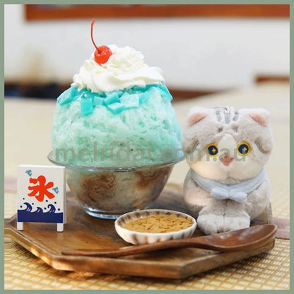 Mewji Sitting Cat Mascot Holder Gift Box //