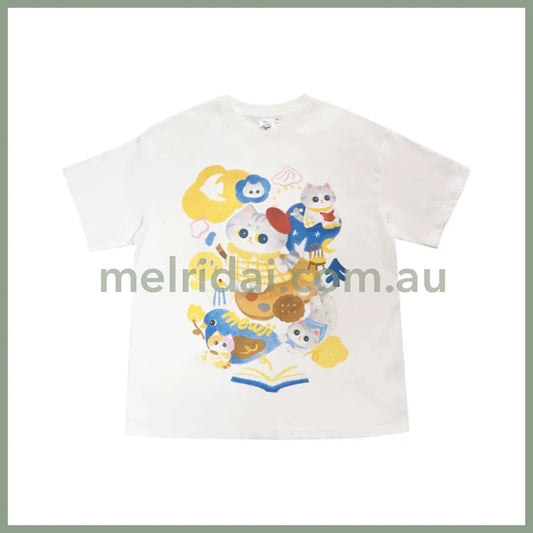 Mewji♡ T-Shit Short Sleeves (Wh)