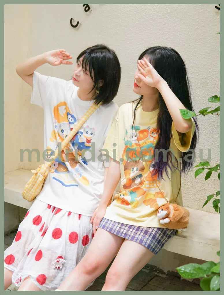 Mewji♡ T-Shit Short Sleeves (Ye)
