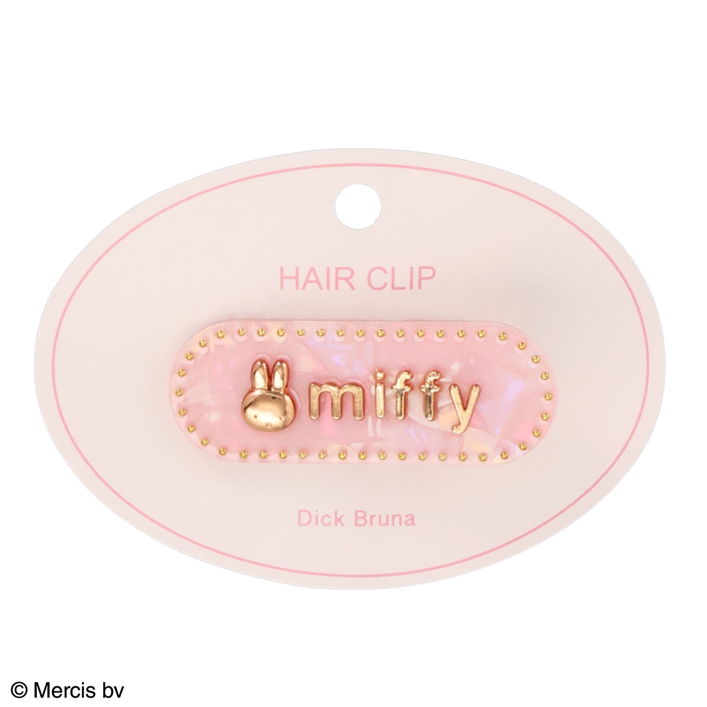 MIFFY | Dick Bruna Miffy Hair Clip Sherbet Color Accessory 55x20x3mm