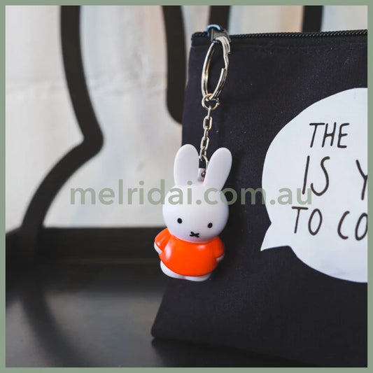 MIFFY | 3D Keychain / Key Ring 6.2cm (Orange)