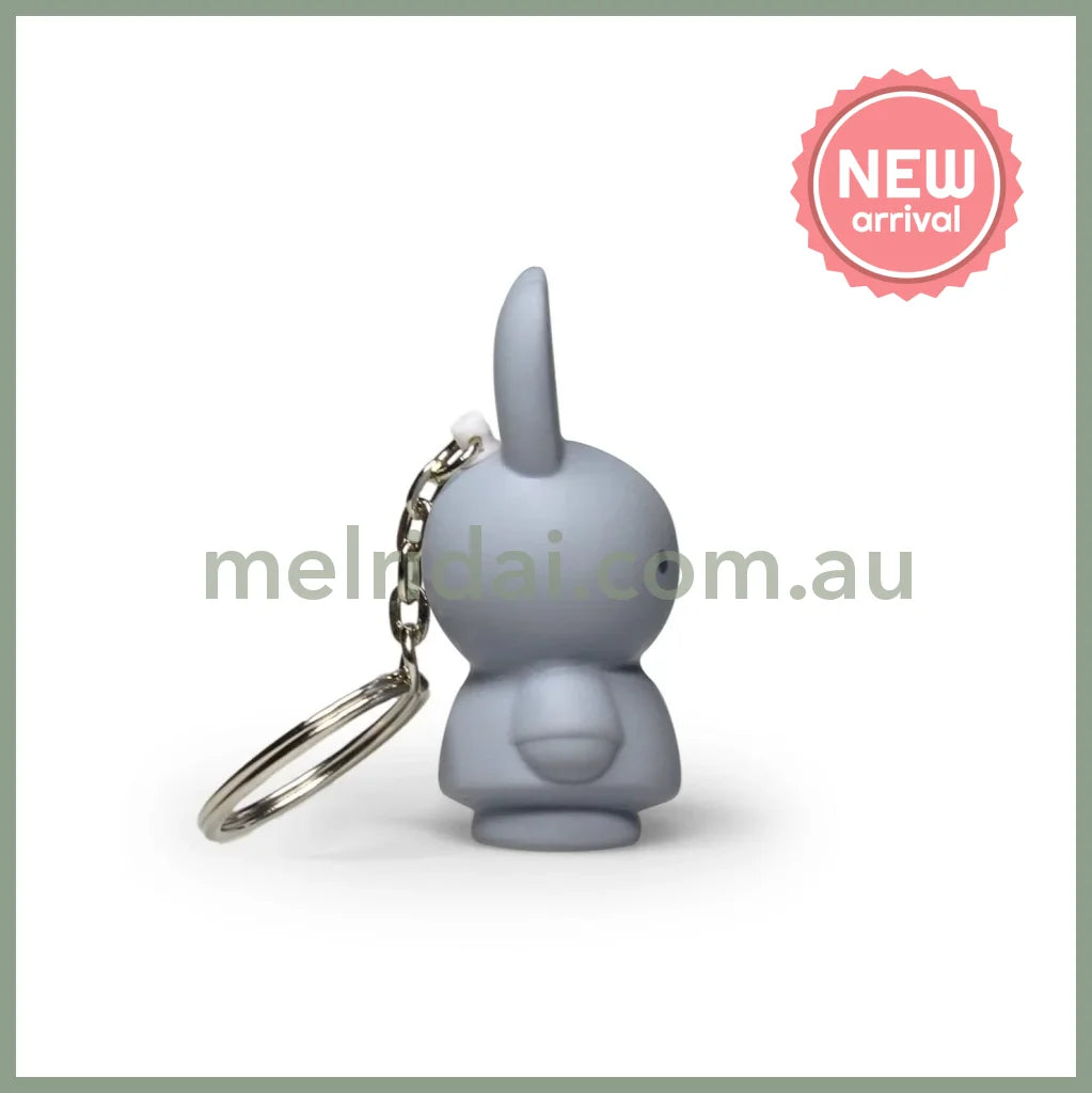 MIFFY | 3D Keychain / Key Ring 6.2cm (Silver Blue)
