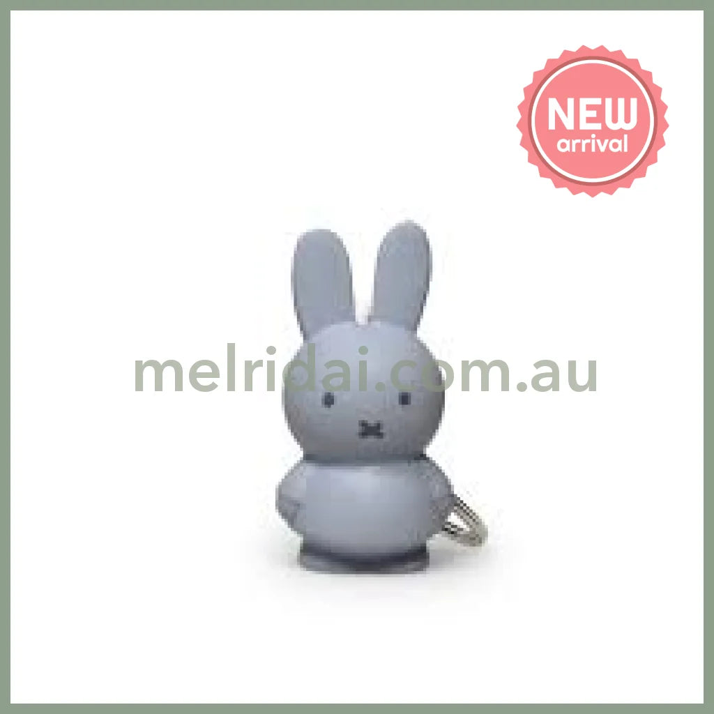 MIFFY | 3D Keychain / Key Ring 6.2cm (Silver Blue)