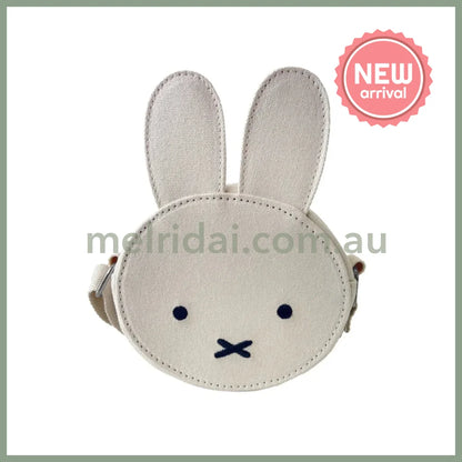 MIFFY | Canvas Ears Crossbody Bag Shoulder Bag 14cm x 19cm x 5cm