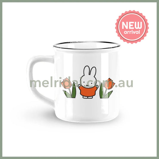 MIFFY | Ceramic Mug Retro Miffy Red Tulip 75x80mm