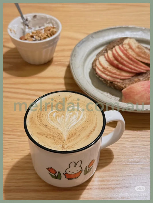 MIFFY | Ceramic Mug Retro Miffy Red Tulip 75x80mm
