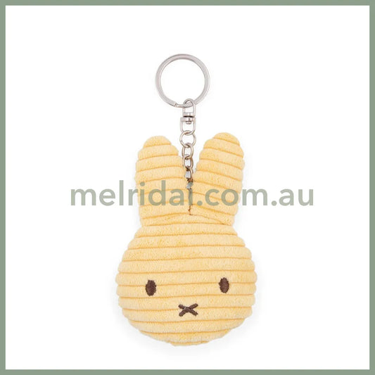 MIFFY | Flat Keychain Eco Corduroy 10cm 100% recycled PET (Buttercream)