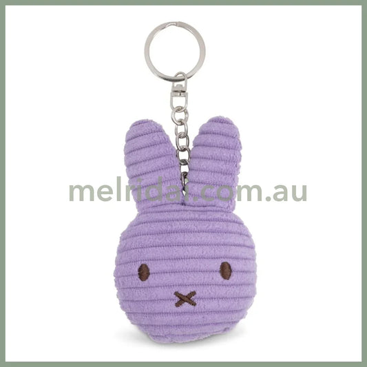 MIFFY | Flat Keychain Eco Corduroy 10cm 100% recycled PET (Lilac)