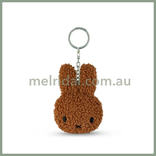 MIFFY | Flat Keychain Eco Tiny Teddy 10cm 100% recycled PET (Cinnamon)