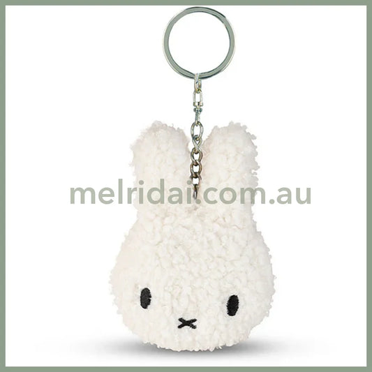 MIFFY | Flat Keychain Eco Tiny Teddy 10cm 100% recycled PET (White)