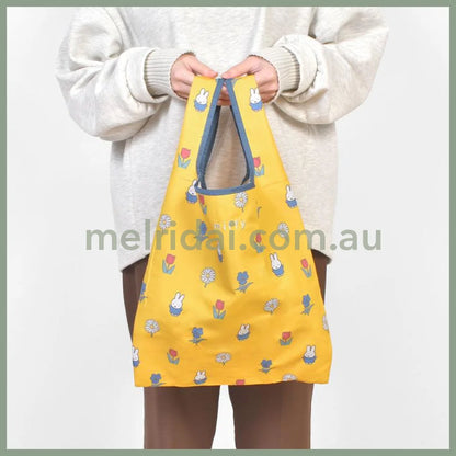 Miffy | Foldable Eco-Bag Shopping Bag Lightweight 500x320mm (Blue)