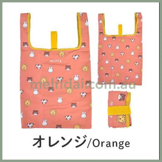 Miffy | Foldable Eco-Bag Shopping Bag Lightweight 500x320mm (Orange)