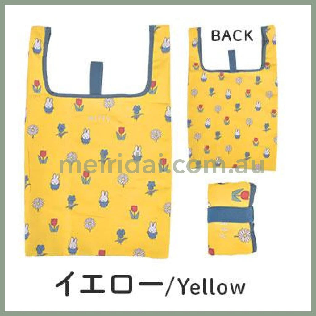 Miffy | Foldable Eco-Bag Shopping Bag Lightweight 500x320mm (Yellow)