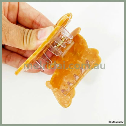 Miffy | Pearl Acrylic Hair Claw Clip (Marble Series) 米菲 可爱鲨鱼夹（大理石系列）
