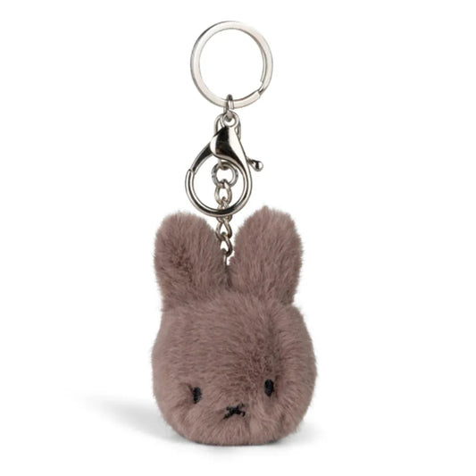 MIFFY | Eco Fuzzy Keychain Taupe 8cm (100% recycled polyester filling)