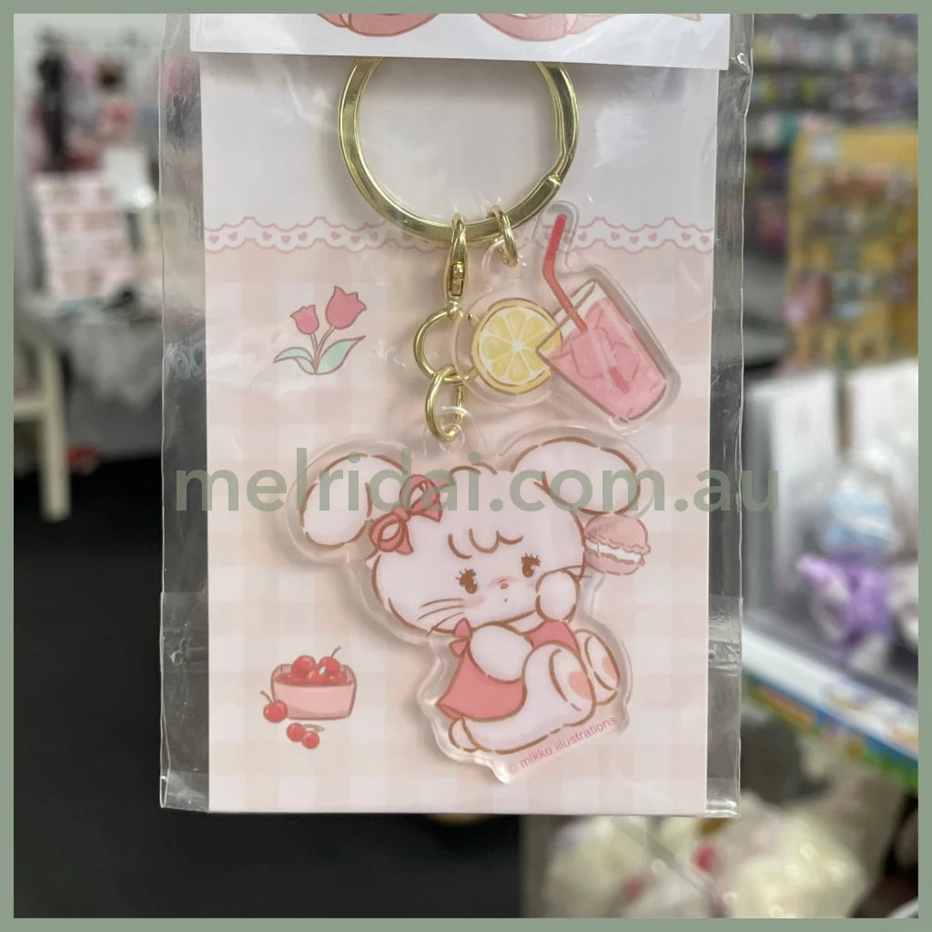 MIKKO | Arylic Keychain Keyring W70×H145×D3mm (Cammy)