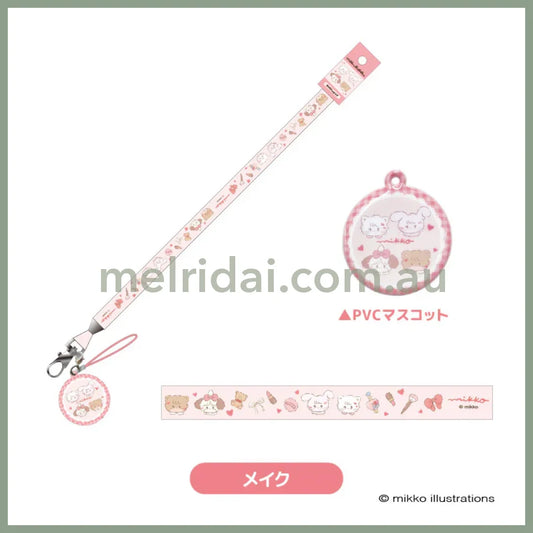 Mikko Illustrations | Neck Strap H450xW20mm (Pink)