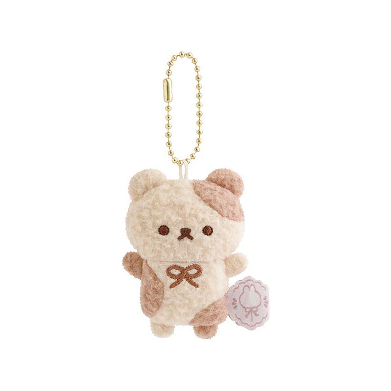 SAN X | Sugercocomuu Cokkie Bears Mini Plush Cleaner Keychain 70 x 50 x 30 mm (Lolli and Pop’s Candy Day)