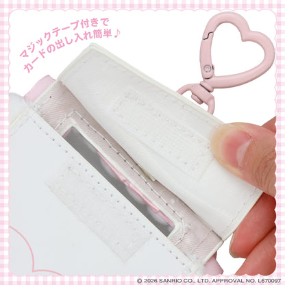 SANRIO | Sugarbunnies Shirousa Pass Case 173×193mm (Dreamy Sweets Ghost House)