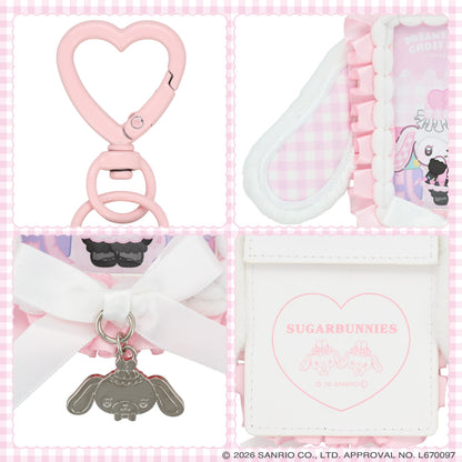 SANRIO | Sugarbunnies Shirousa Pass Case 173×193mm (Dreamy Sweets Ghost House)