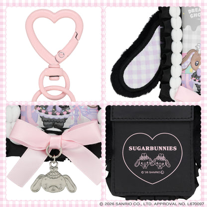 SANRIO | Sugarbunnies Kurousa Pass Case 173×193mm (Dreamy Sweets Ghost House)