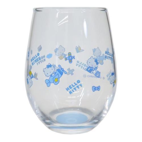 【Made In Japan】Sanrio | Hello Kitty Glass Cup/Tumbler Round Φ75×H100Mm