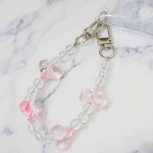 SANRIO | Clear Multi Case with Colorful Bead Chain 110×60×20mm (My Melody 50th Anniversary)