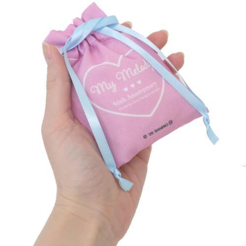 【Made in Japan】SANRIO | Mini Drawstring Bag Pouch 90x120mm (My Melody 50th Anniversary)