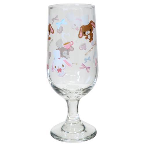 SANRIO | SugarBunnies Ice Cream Soda Glass 75×100mm (Love Sweets Brown)